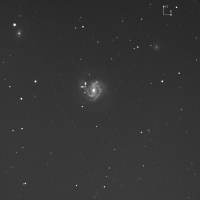 Swelling Spiral Galaxy<br />
M61 with Supernova 2020fjo